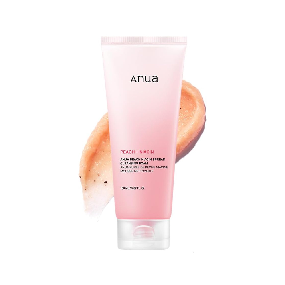 Anua Peach Niacin Spread Cleansing Foam