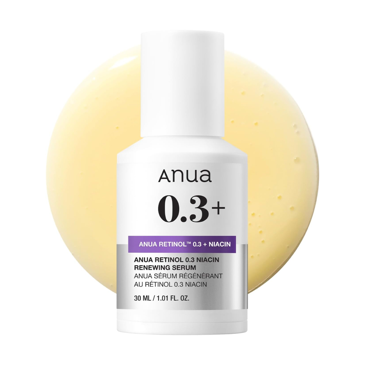 Anua Retinol 0.3% + Niacin Renewing Serum