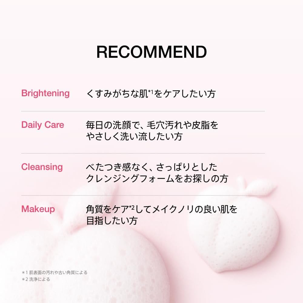 Anua Peach Niacin Spread Cleansing Foam